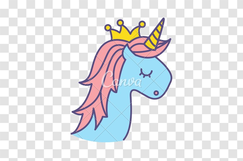 Unicorn Drawing Royalty-free - Heart - Face Transparent PNG