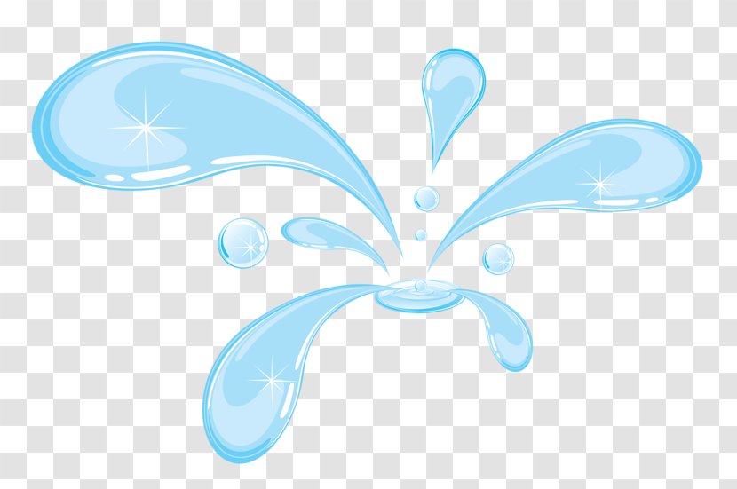 Drop Clip Art - Sky - Blue Drops Transparent PNG