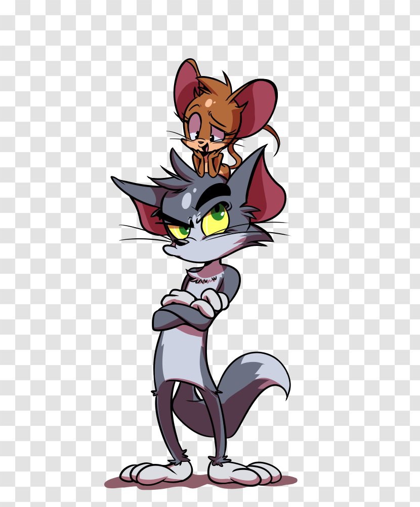 Tom Cat And Jerry Cartoon Fan Art - Flower Transparent PNG