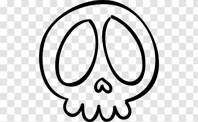 Skull Halloween Bone - Monochrome Photography - Hand-painted Transparent PNG