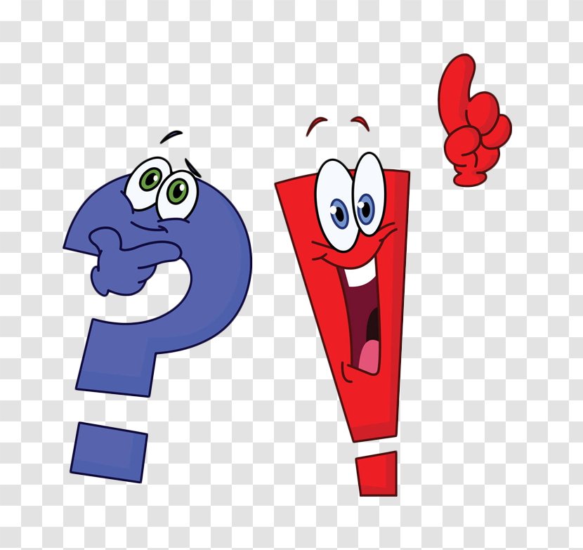 Question Mark Cartoon Exclamation - Humour - And Expression Transparent PNG