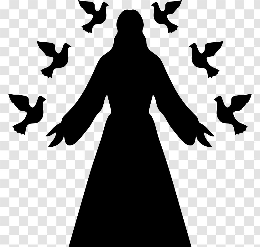 Silhouette Christian Cross Royalty-free Clip Art - Joint - God Transparent PNG