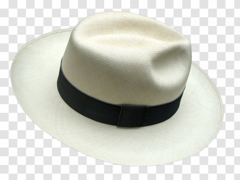 Montecristi, Ecuador Fedora Panama Hat Straw Transparent PNG