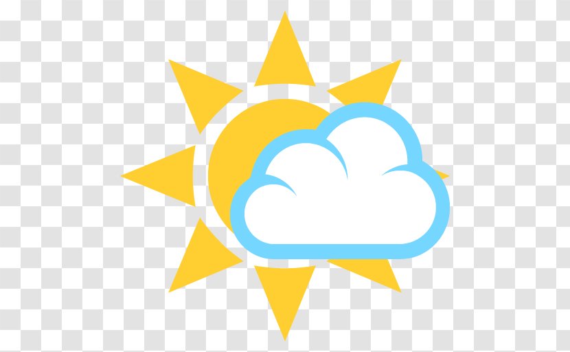 Emoji Cloud Sticker Emoticon - Yellow Transparent PNG