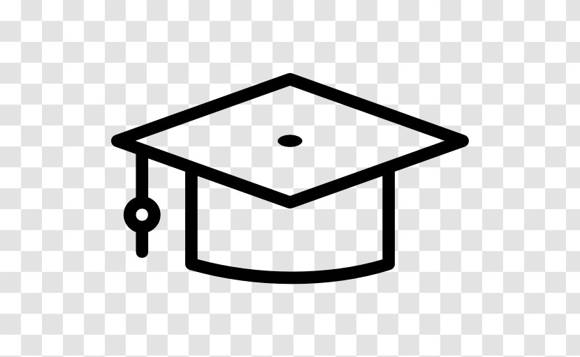 Graduation Ceremony College Learning Education Student - Black And White Transparent PNG