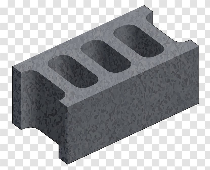 Brick Concrete Masonry Unit Clip Art - Hollow Vector Transparent PNG