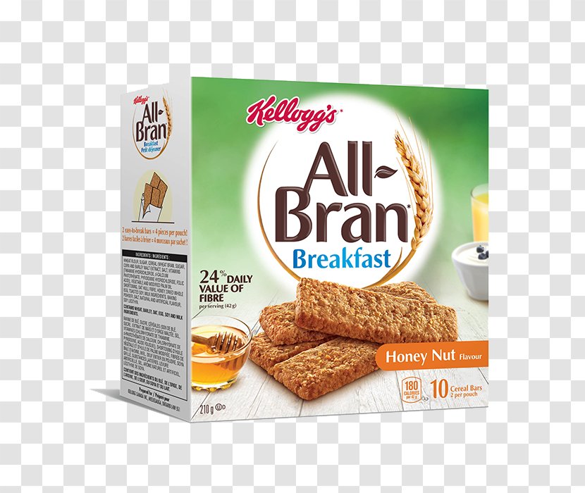 Breakfast Cereal Kellogg's All-Bran Buds Honey Nut Cheerios Frosted Flakes - All Bran Transparent PNG