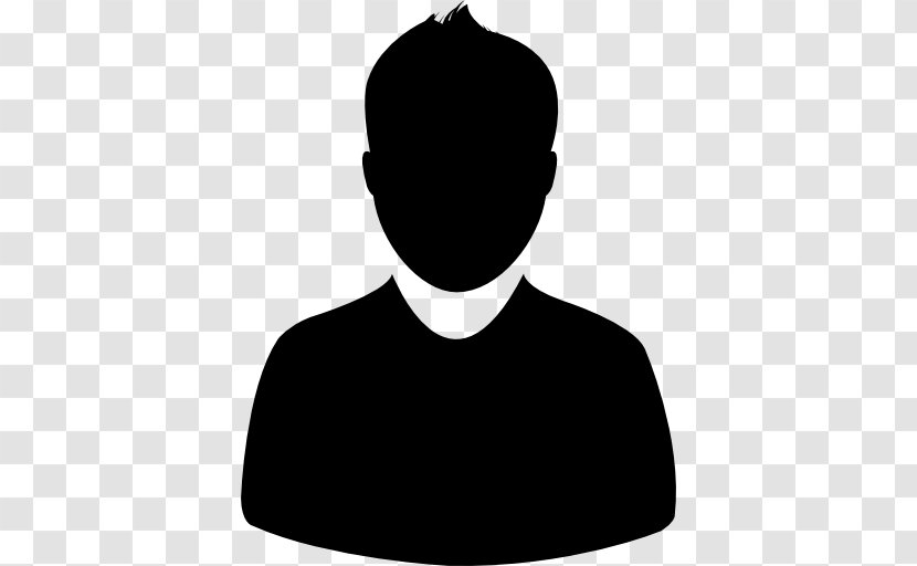 Avatar Clip Art - Silhouette - Male Vector Transparent PNG