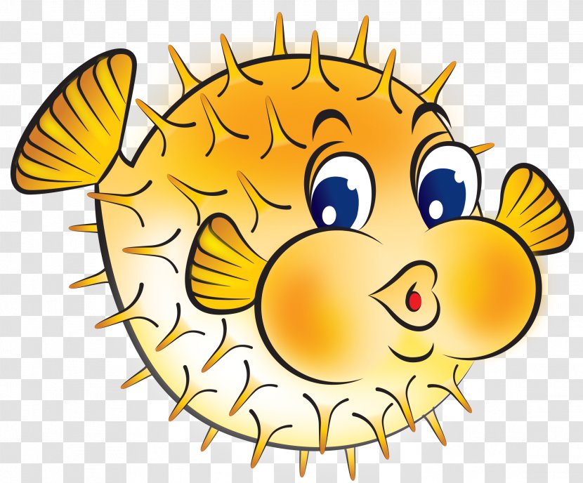 Pufferfish Drawing Clip Art - Fish Transparent PNG