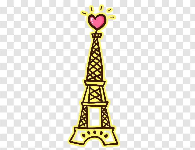Eiffel Tower Gratis - Resource - Hand-painted Transparent PNG