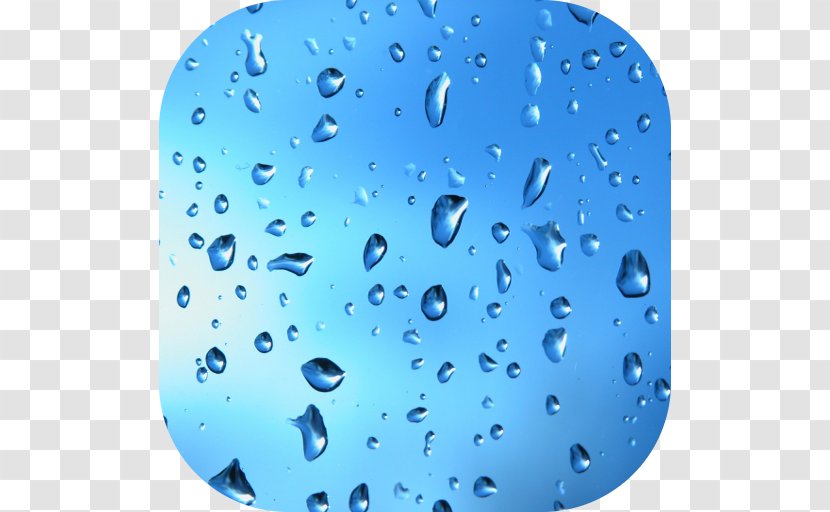 Desktop Wallpaper Drop Water - Cobalt Blue Transparent PNG