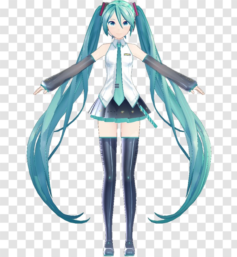 MikuMikuDance Hatsune Miku Vocaloid Kizuna AI - Frame Transparent PNG