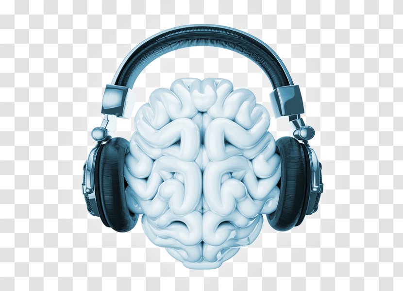 Human Brain Headphones - Heart - O2o Transparent PNG