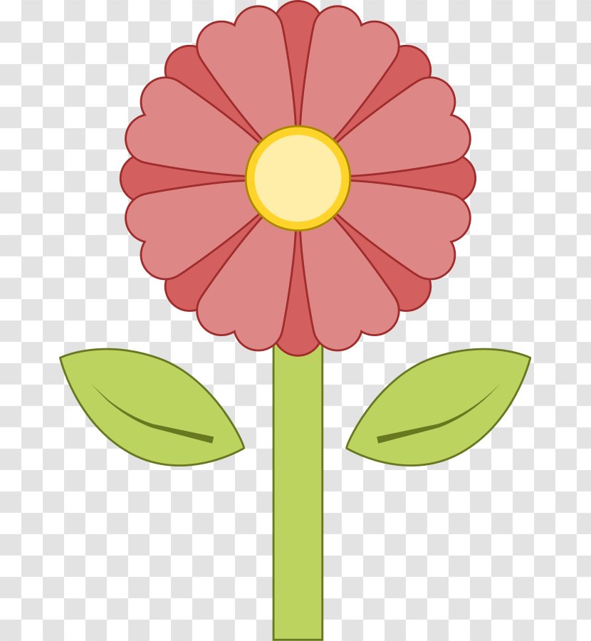 Cartoon Pink Flowers Clip Art - Floral Design - Flower Images Transparent PNG