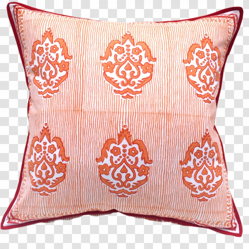 Throw Pillows Cushion Couch Room - Do It Yourself - Hand Block Printing Textile Method Transparent PNG