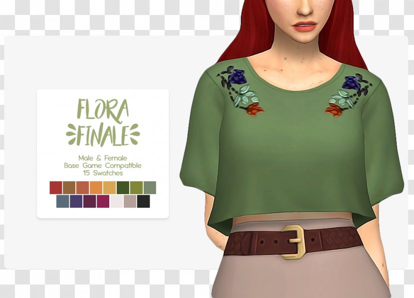 The Sims 4 T-shirt Clothing Skirt - Top Transparent PNG