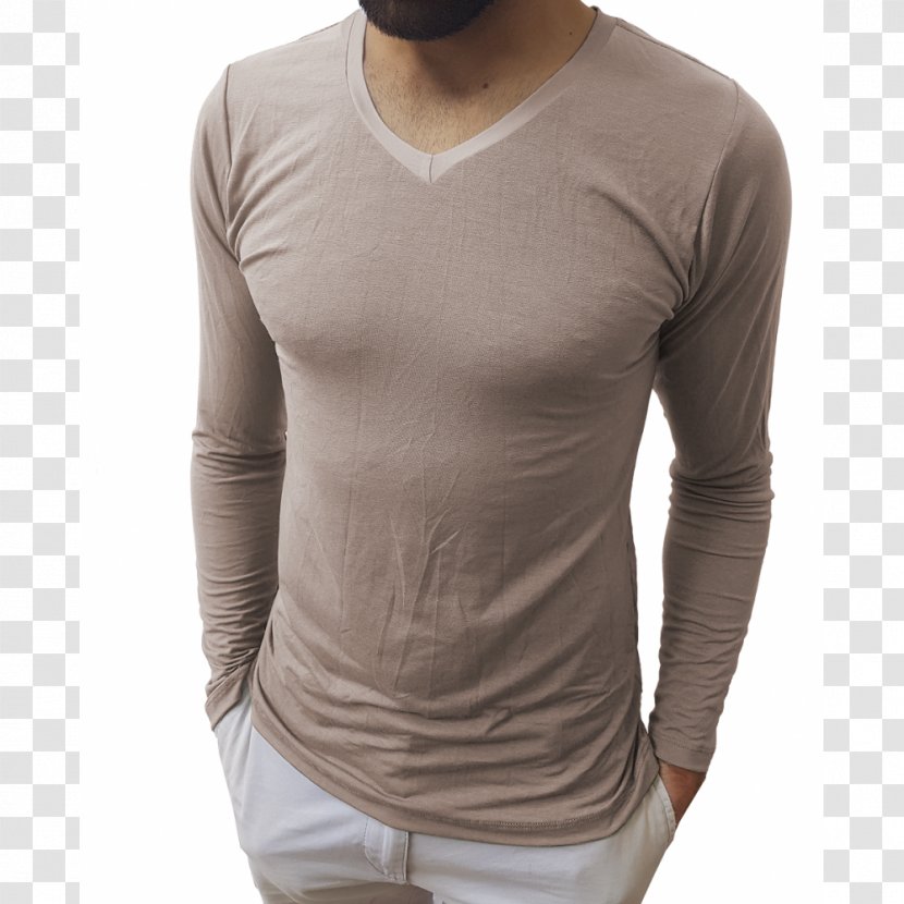 Neck Beige - Shoulder - Camiseta Transparent PNG
