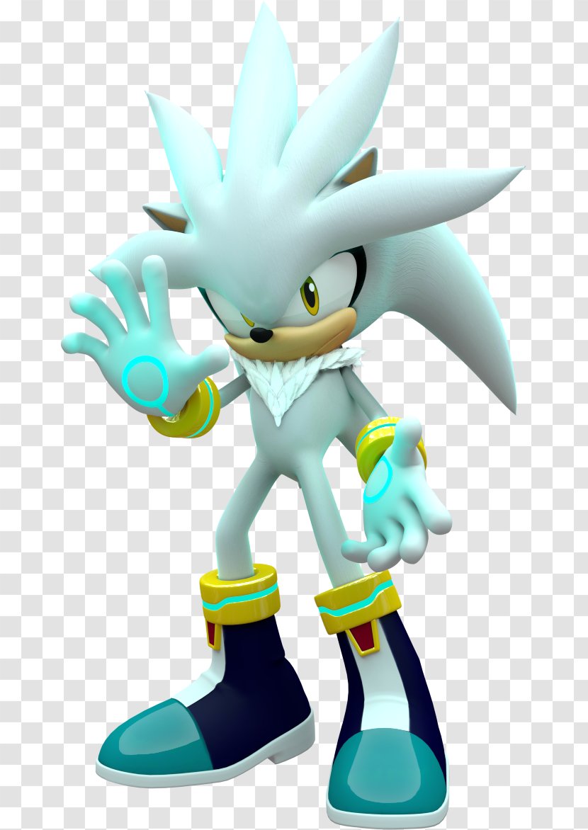 Sonic The Hedgehog Shadow Tails Silver - Cartoon Transparent PNG