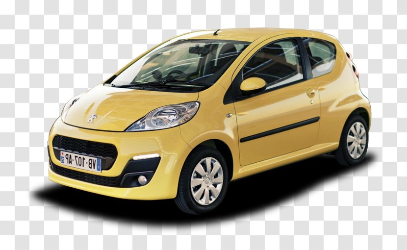 Peugeot 107 Car Volkswagen Up Toyota Aygo - Used Transparent PNG