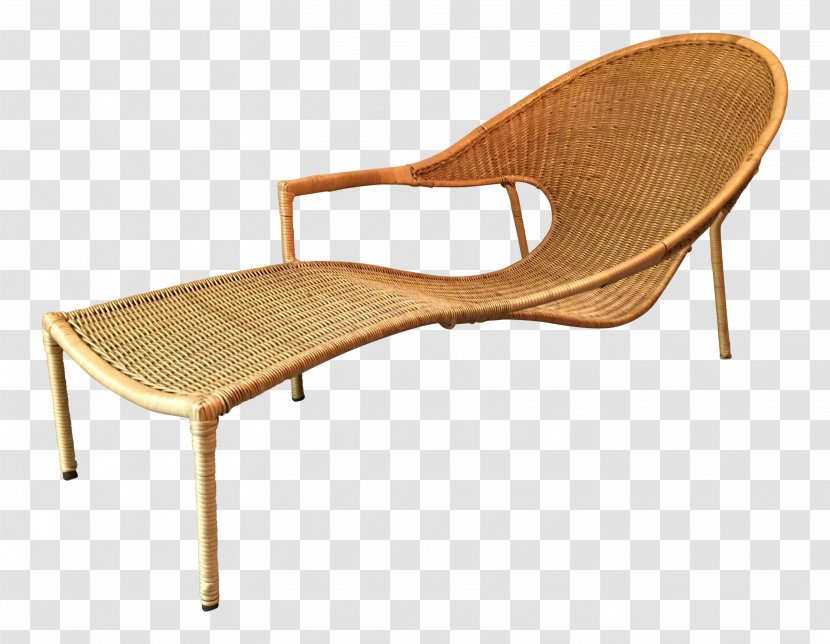 Eames Lounge Chair Chaise Longue Table Wicker - Danish Design Transparent PNG