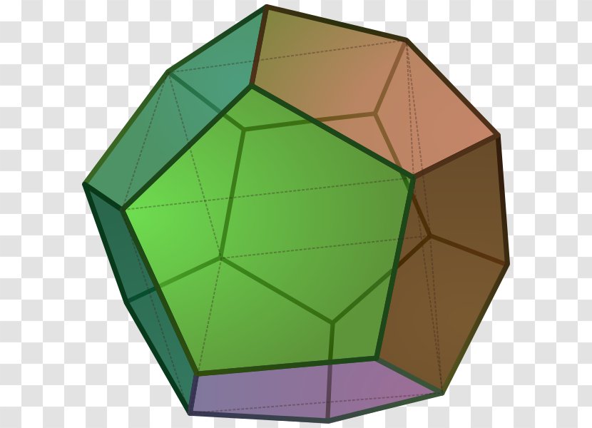 Dodecahedron Euclidean Geometry Polyhedron Three-dimensional Space - Shape Transparent PNG