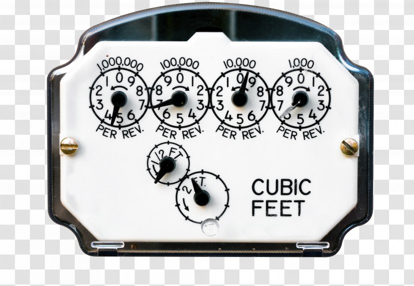 Gauge Technology Gas Meter Font - Hardware Transparent PNG