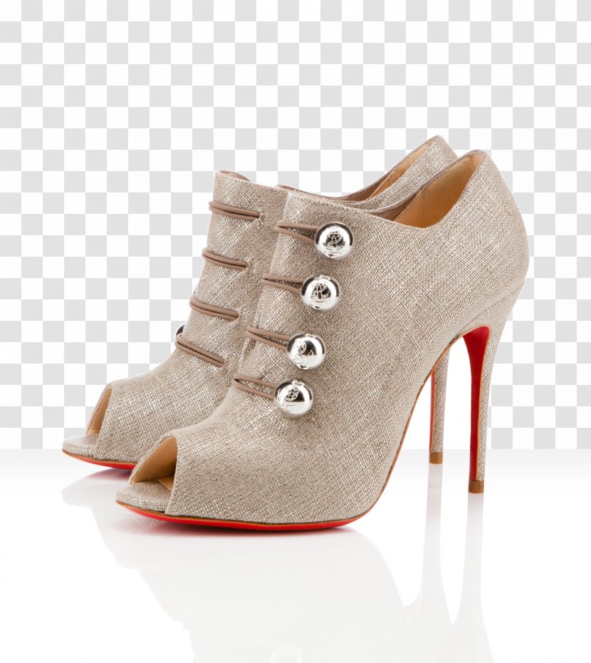High-heeled Shoe Boot Supra Court - Suede Transparent PNG