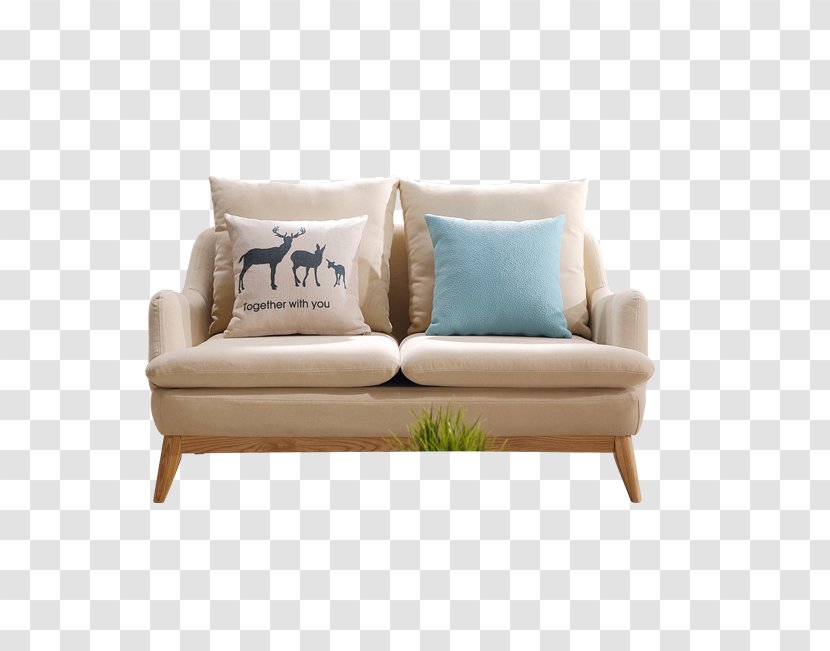 Table Loveseat Couch - Flooring - Sofa Furniture Transparent PNG