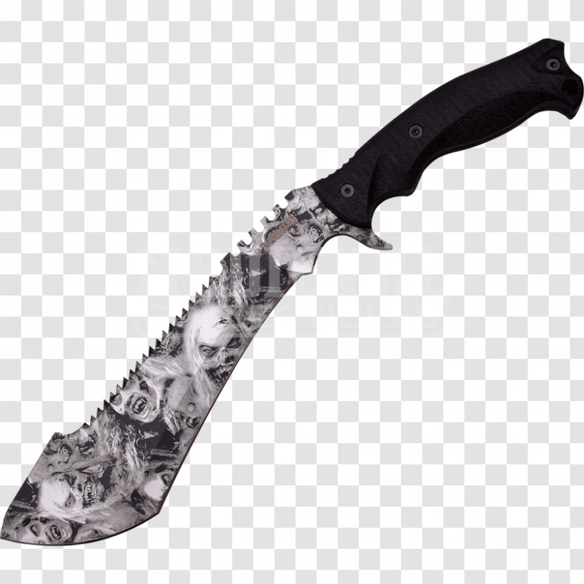 Bowie Knife Hunting & Survival Knives Machete Blade - Heart Transparent PNG