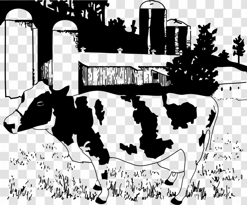 Cattle Farmer Agriculture Dairy Farming Clip Art - Cow Transparent PNG