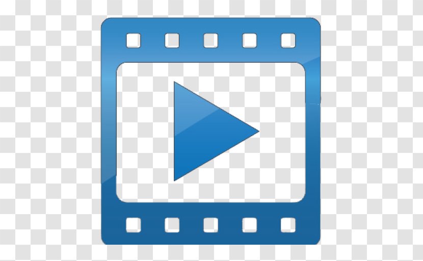 YouTube Film Cinema - Blue - Youtube Transparent PNG