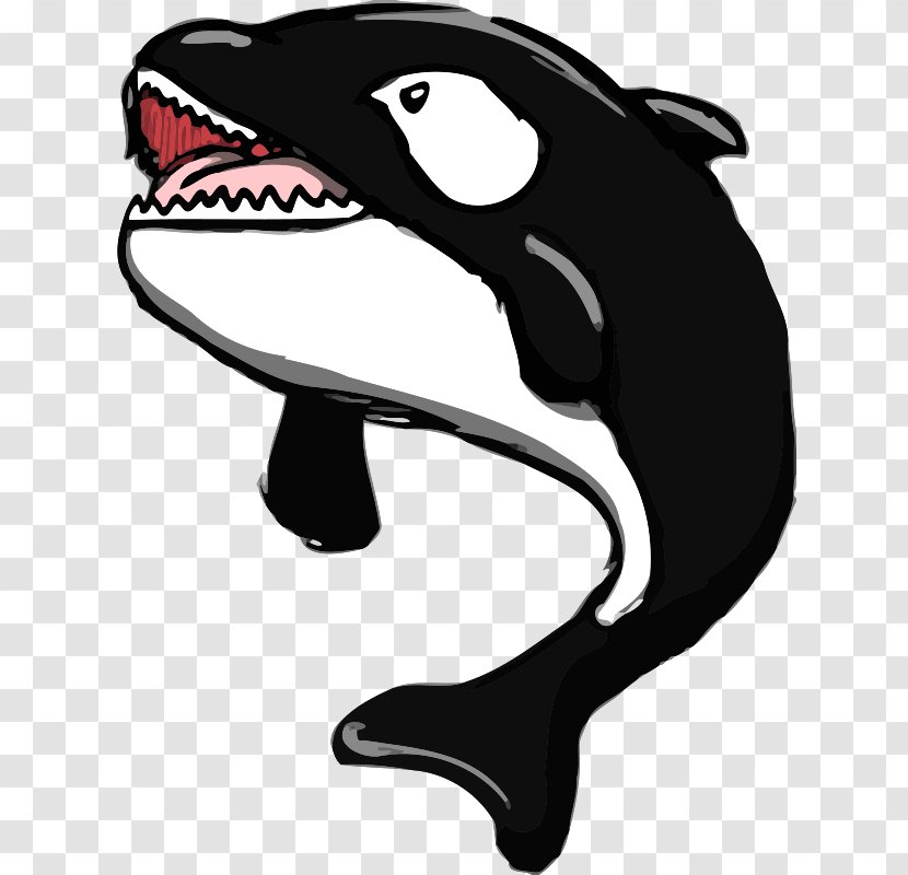 Killer Whale Watching Clip Art - Black Transparent PNG