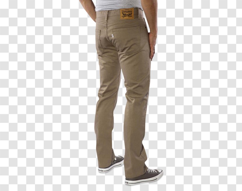 Jeans Levi Strauss & Co. Denim Khaki Clothing Sizes - Sales - Beige Trousers Transparent PNG