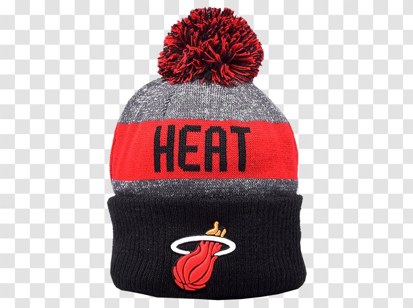 Beanie NBA Knit Cap Baseball Miami Heat Transparent PNG