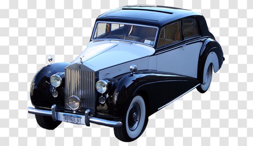 Rolls-Royce Phantom VI Silver Dawn Cloud Wraith - Brand - Vintage Car Front Transparent PNG