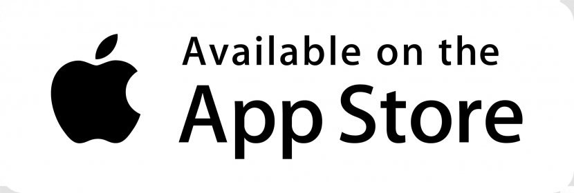 App Store Google Play Button - Monochrome - Download Now Transparent PNG