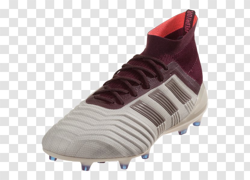 Adidas Womens Predator 18.1 FG Soccer Cleat Fg Football Boot - Magenta - Maroon Shoes For Women Transparent PNG