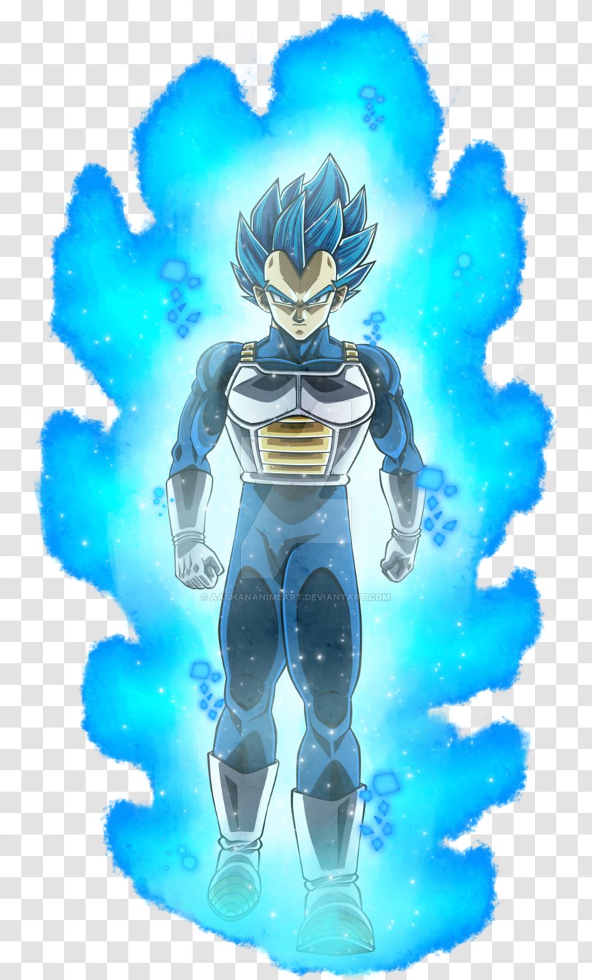 Vegeta Goku Frieza Gogeta Majin Buu - Mythical Creature - Blue Dragon Transparent PNG