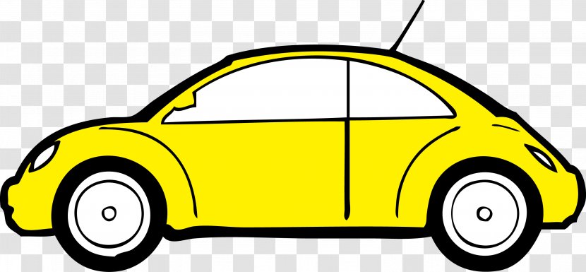 Car Bus Auto Show Stroke Child - Road - Vector Cartoon Yellow Transparent PNG