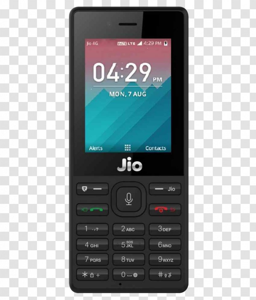 Jio Phone SD India Feature Reliance Communications - Multimedia Transparent PNG