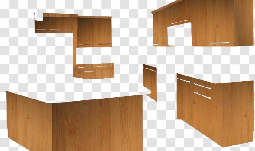 Drawer Cabinetry Desk Table Countertop - Frame - Kitchen Cabinets Transparent PNG