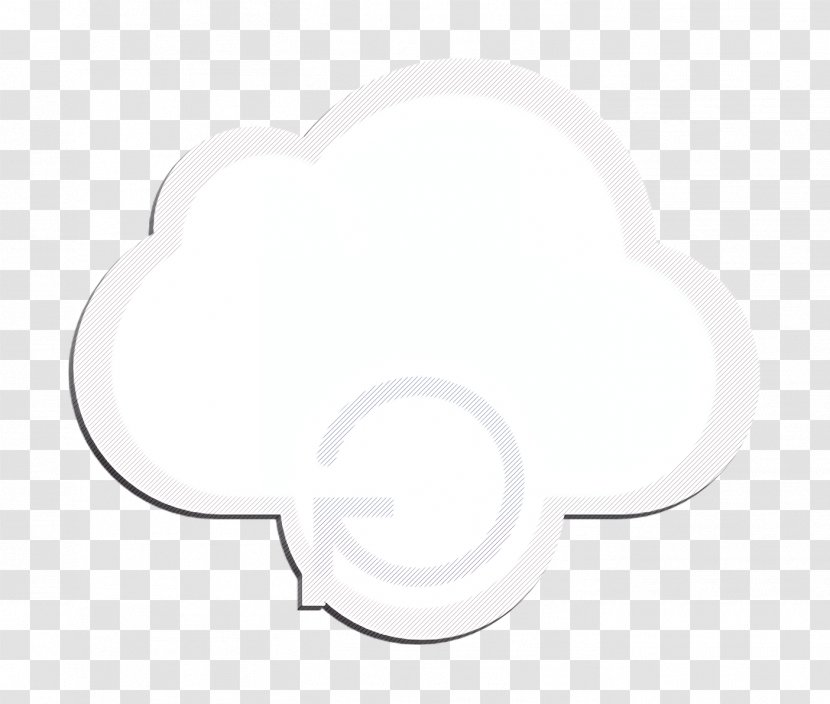 Interaction Assets Icon Data Cloud Computing - Meteorological Phenomenon Transparent PNG