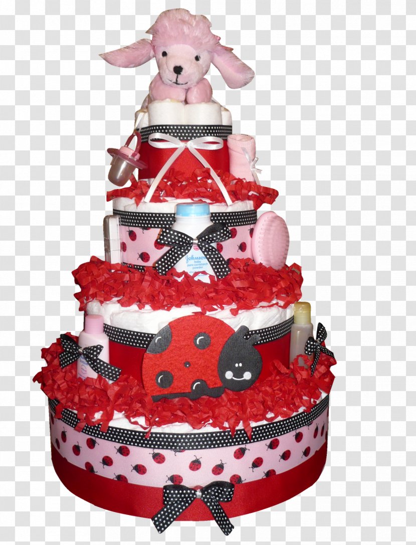 Torte Diaper Cake Cheesecake - Pastry Transparent PNG