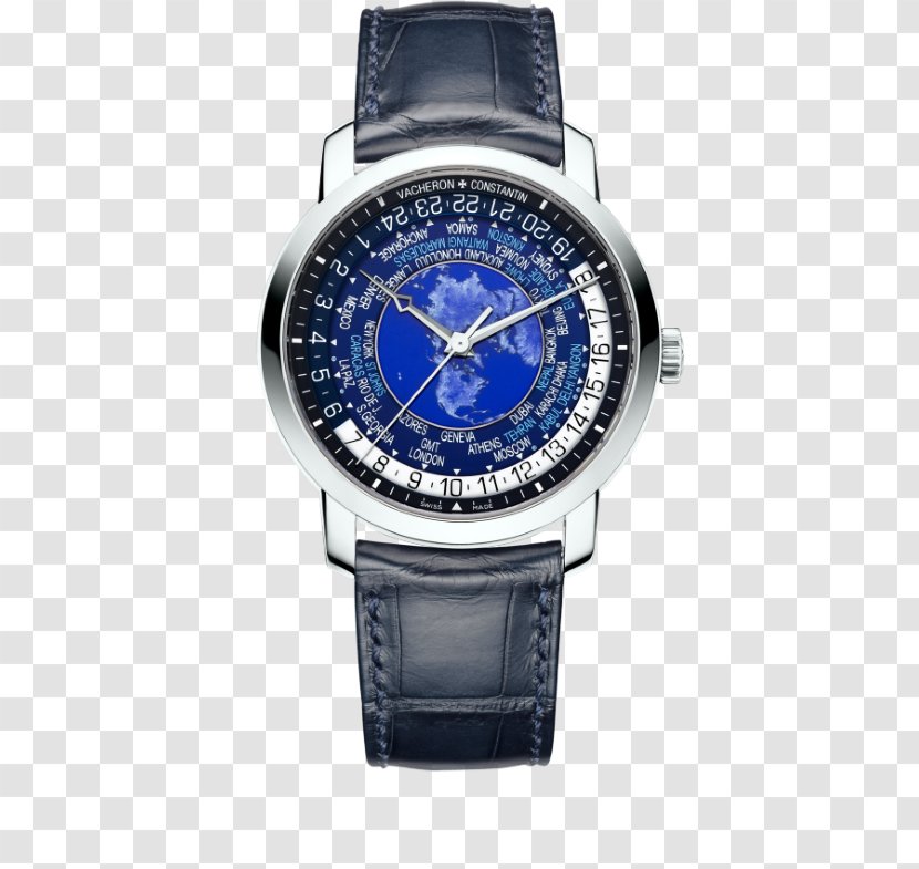 Vacheron Constantin Watch Clock Patek Philippe & Co. Horology - Electric Blue Transparent PNG