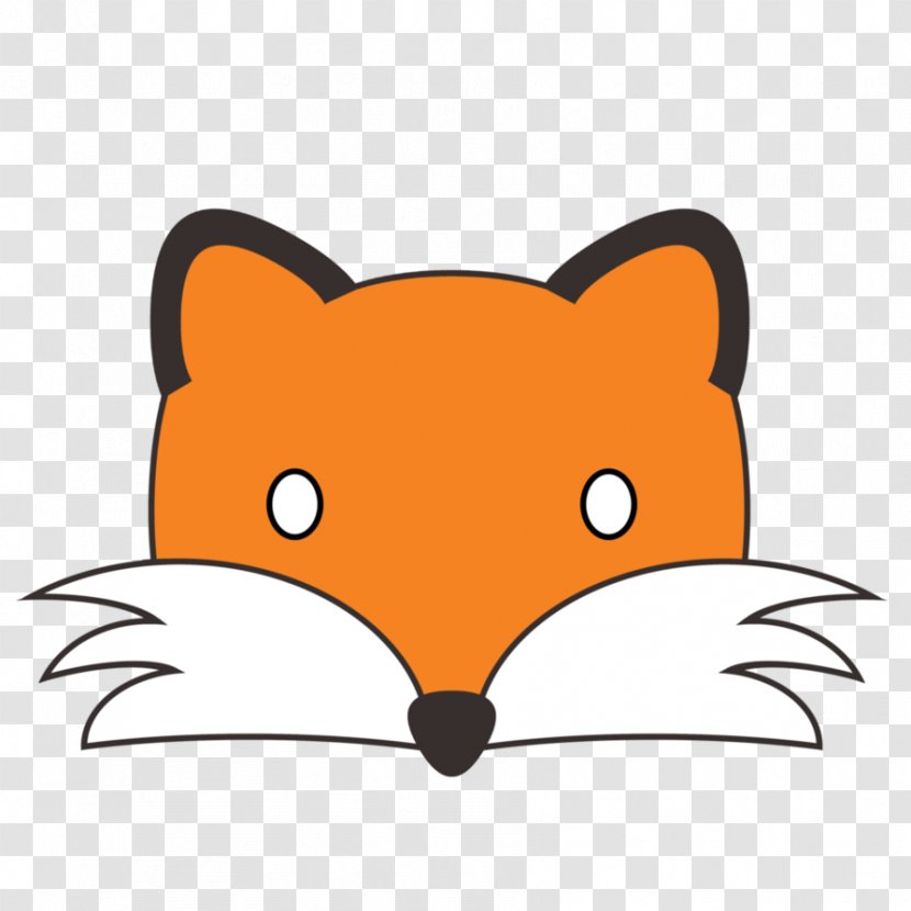 Red Fox Face Canidae Clip Art - Mammal Transparent PNG