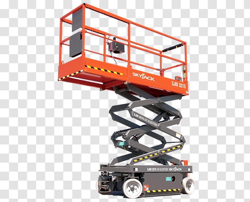 Aerial Work Platform Heavy Machinery Elevator Genie - Automotive Exterior - Toy Transparent PNG