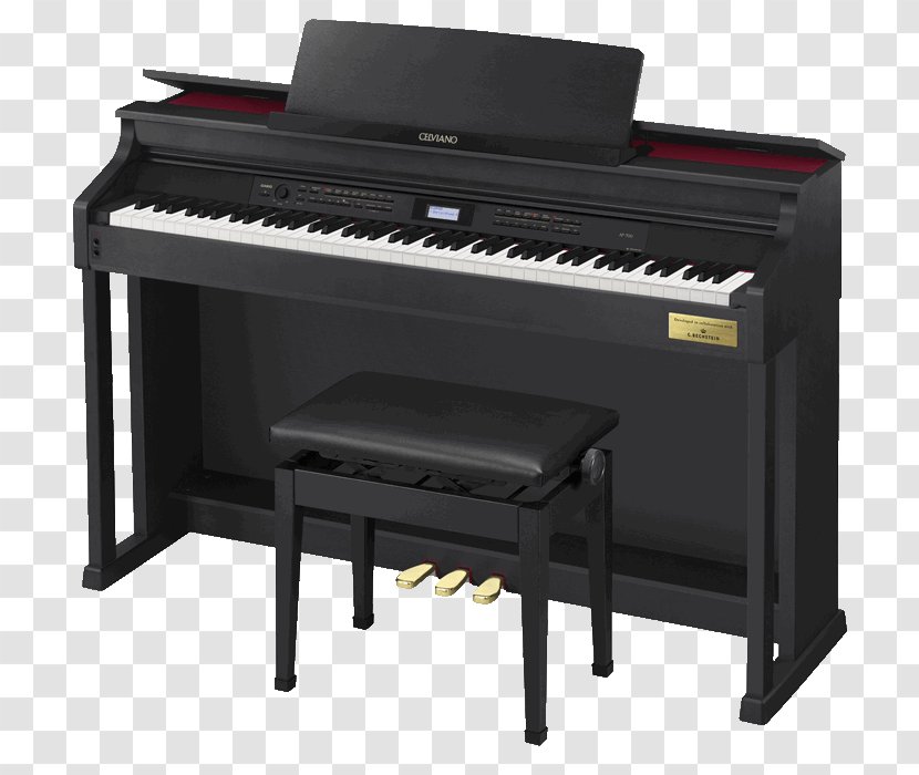 Digital Piano Musical Instruments Keyboard Casio - Frame Transparent PNG