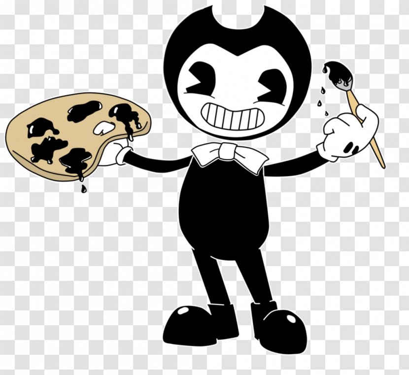 Bendy And The Ink Machine YouTube Minecraft Drawing Pixel Art - Human Behavior Transparent PNG