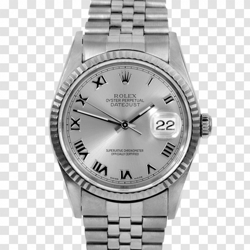 Watch Strap Cartier Rolex Epos - Silver - Metal Bezel Transparent PNG