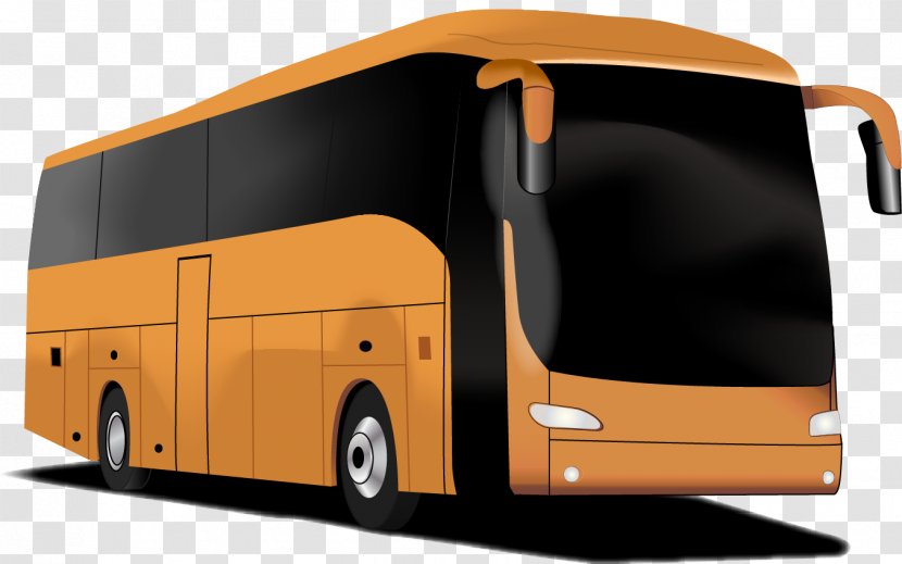 School Bus Tour Service Clip Art - Motor Vehicle - Vector Transparent PNG